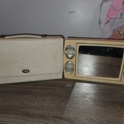 Vintage electric makeup Mirror 