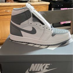 9.5 Jordan 1 High Stealth Gray