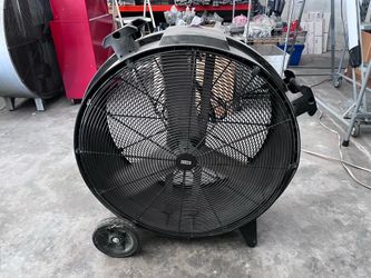 ULINE 32” Industrial Warehouse Garage Drum Fan Tested Working