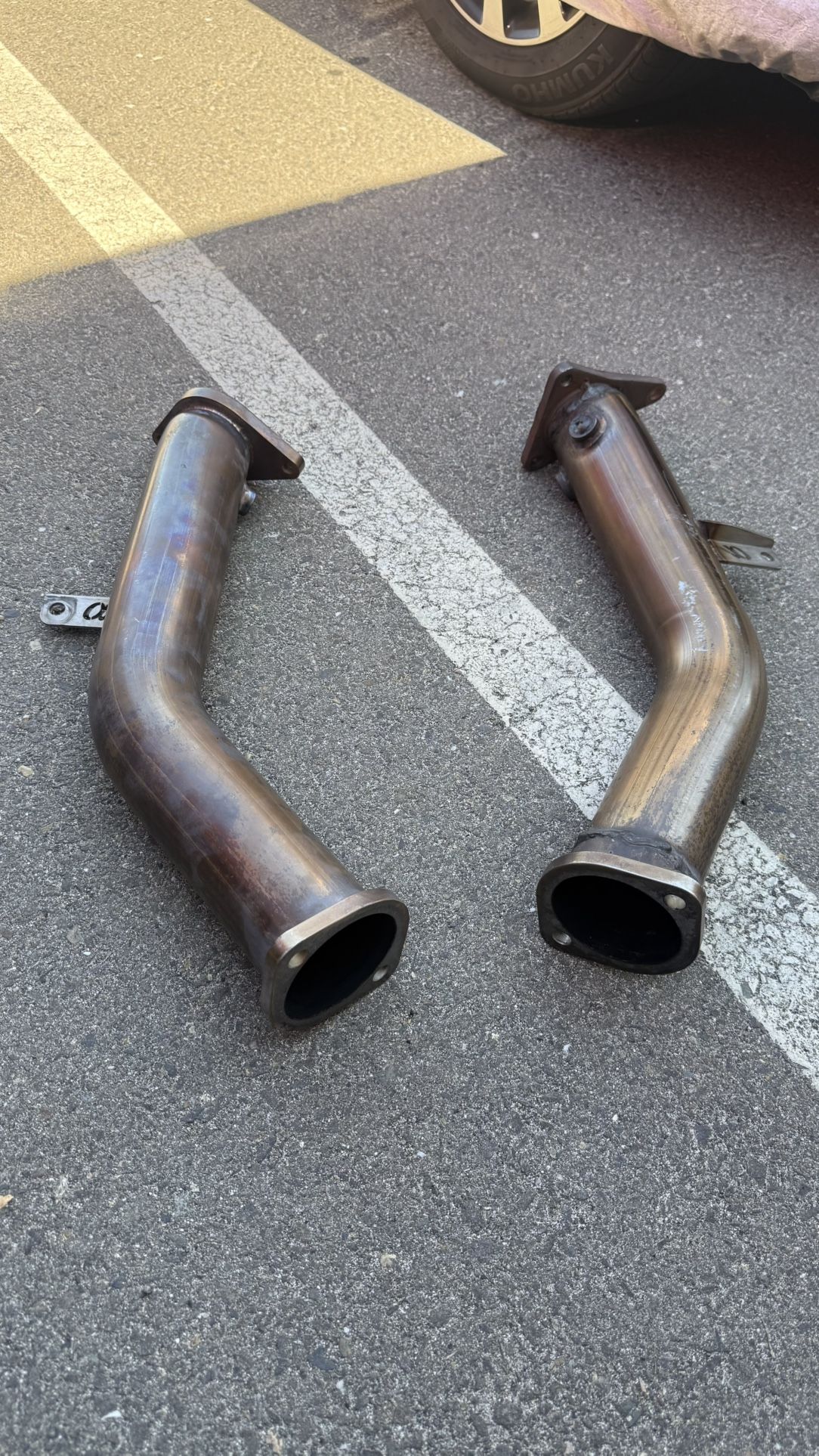 AMS Lower Down Pipes