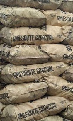 400 POUNDS NATURAL MESQUITE LUMP CHARCOAL BBQ