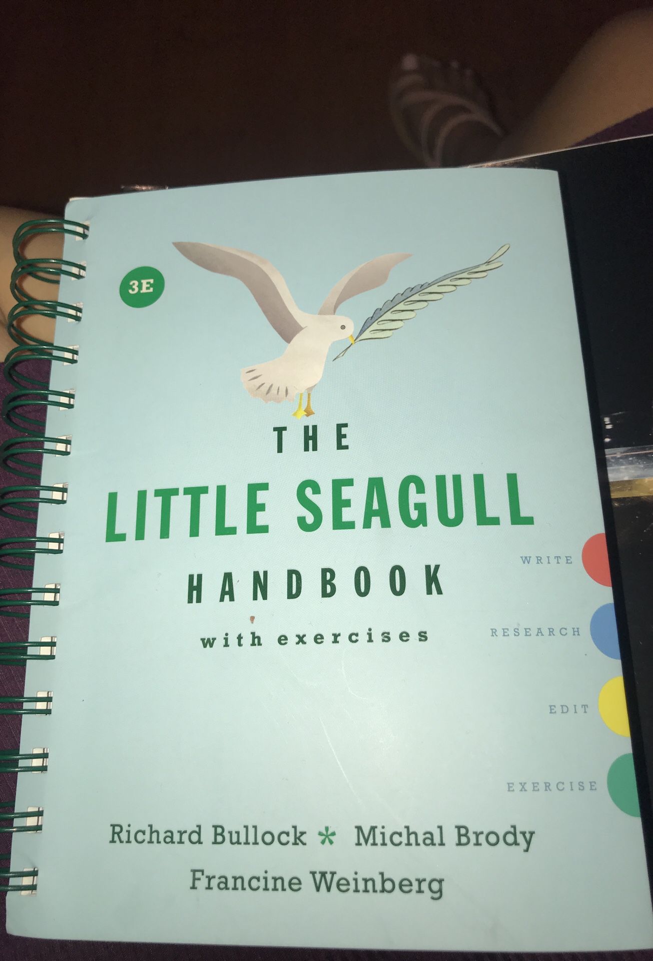 The little seagull handbook with exercises by Richard bullock