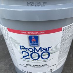 Interior White Primer. #7006 Extra White. 5 Gallons.