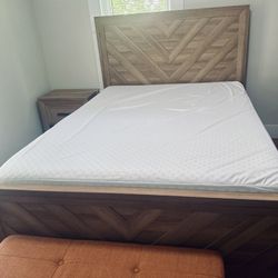Ashley Chime 10’’ Memory Foam Queen Mattress + Foundation