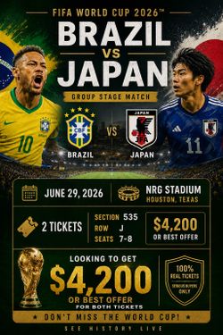 WORLD CUP Brazil vs Japan