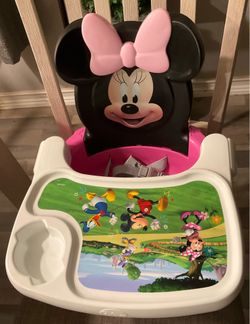 Disney Minnie Mouse Booster Seat Toddler $30 Perfect Condition