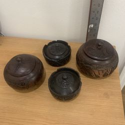 Hand Carved Decor Item