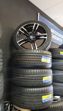 19" BMW WHEELS RIMS AND TIRES-WE FINANCE 💥💥