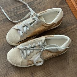 Gold/Brown/Silver shoes - woman’s 