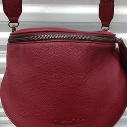 Montana West Burgundy Crossbody Bag