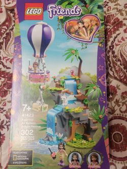 Lego Friends Tiger Hot Air Balloon Jungle Rescue 