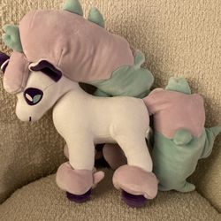 Plush Pokemon Galarian Ponyta Moncolle 