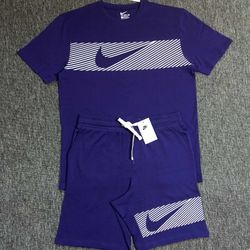 3X Purple And White Set