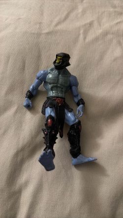 Vintage 2002 Mattel He-Man MOTU 200X Spin Blade Skeletor Action Figure Loose