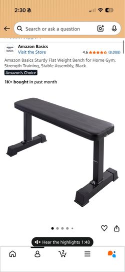 Workout Bench
