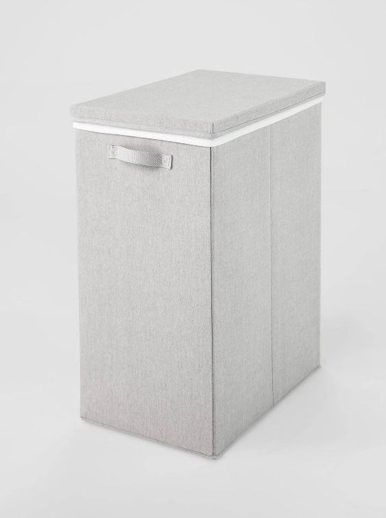 $11 Collapsible Hamper Gray - Brightroomâ„¢