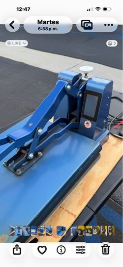 Commercial heat press