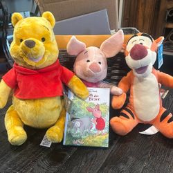 Winnie the Pooh stuffed animals 