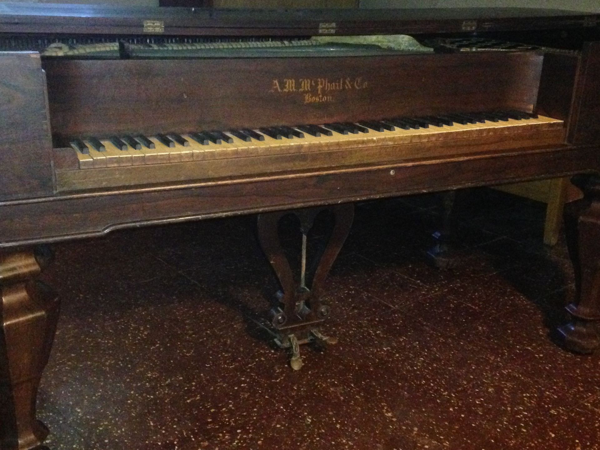 FREE 1888 A.M. Mc Phail & Co Boston Piano
