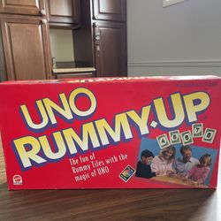 Vintage 1993 UNO Rummy-Up Board Game 