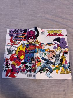 Marvel Comics Wraparound Connecting variant cover art comic lot