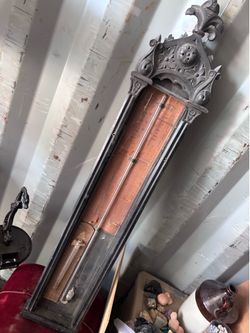 Antique Admiral Fitzroys Stick Barometer