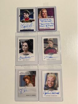 Star Trek Autograph Trading Cards