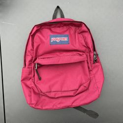 Maroon Jansport Backpack