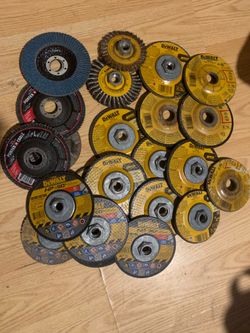 DEWALT and Porter-Cable 4.5-inch angle grinder abrasive discs,