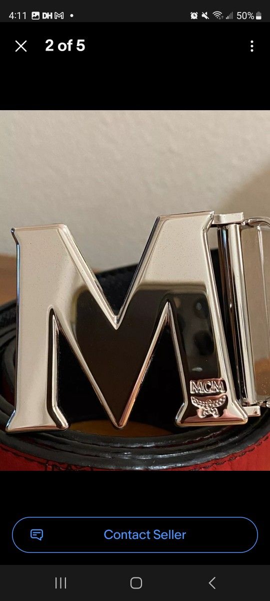 MCM Belt Reversible. Brand