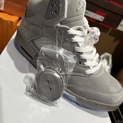 Jordan Retro 5 “ Wolf Grey “ Men’s SZ 9.5 