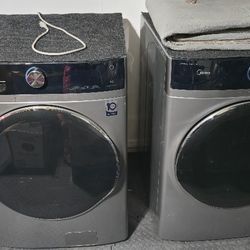 Midea Stackable Washer And Dryer, Large Capacity