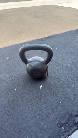 30lb kettlebell never used