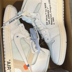 Off-White x Air Jordan 1 Retro High OG White 2018