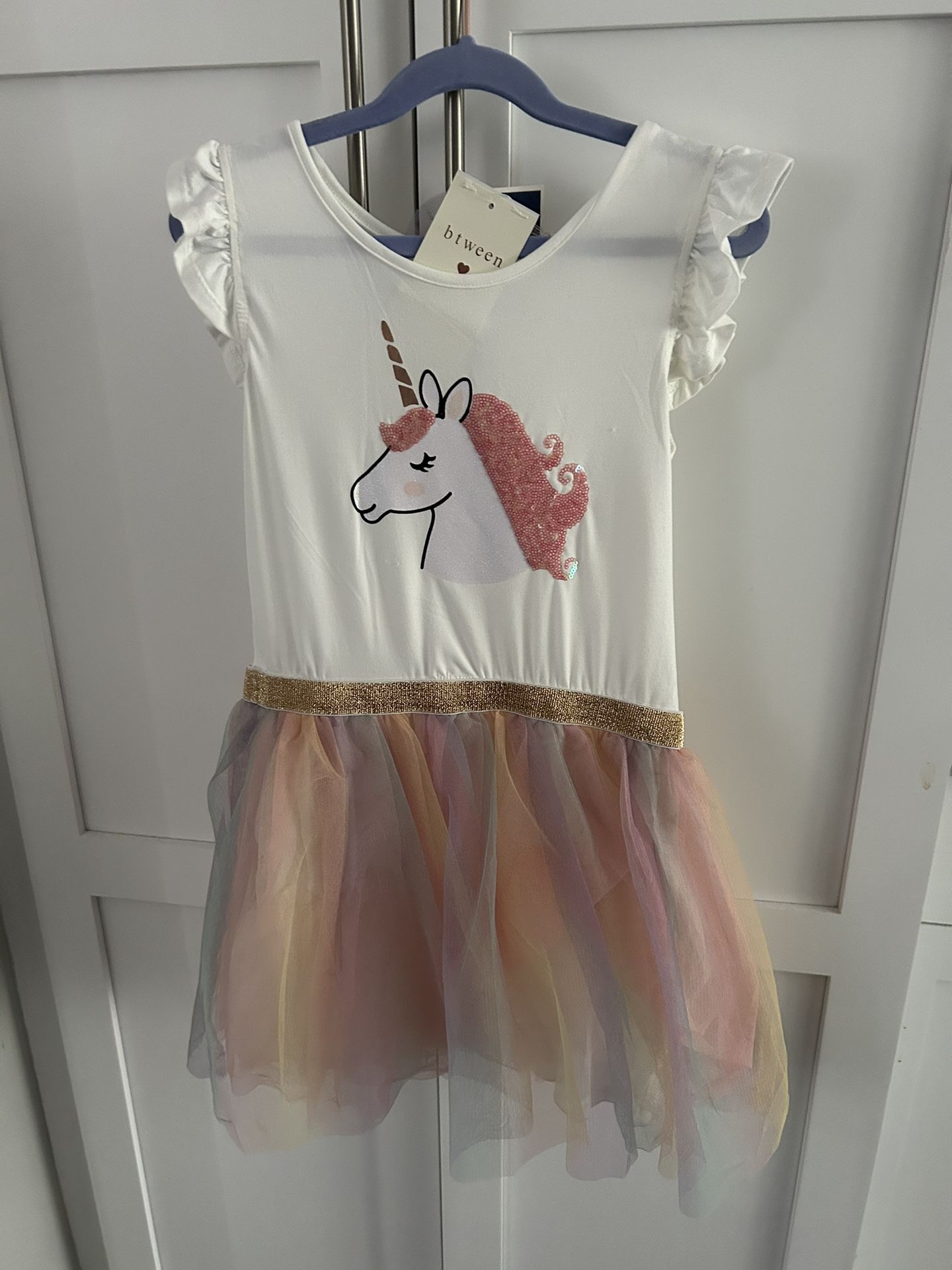 Girls Unicorn Dress 