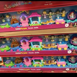 Fisher-Price Little People Disney Princess Parade Figure & Vehicle Set