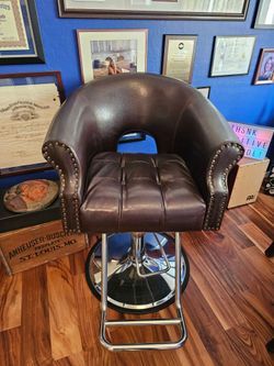 Beautician/ Salon hydraulic leather chair