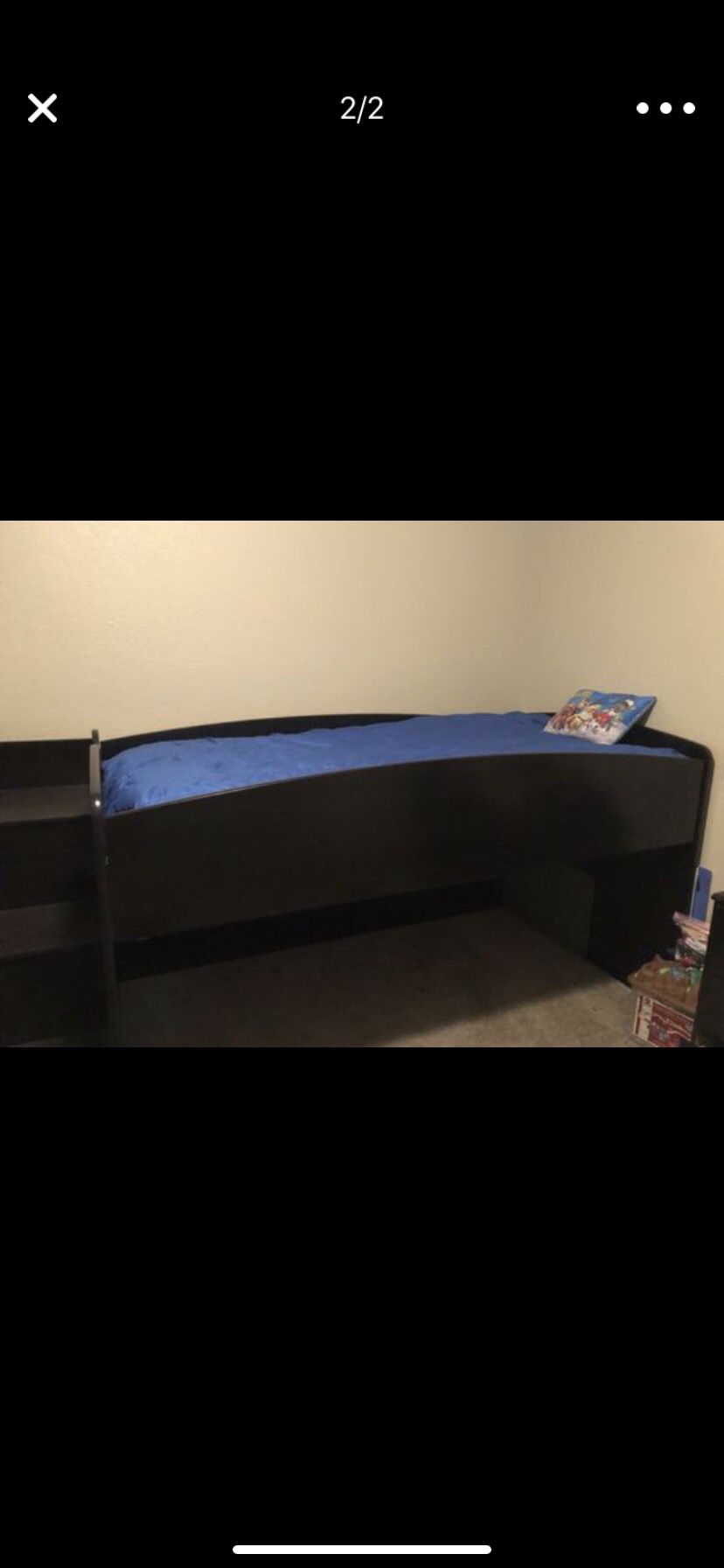 TWIN BED FRAME ( no mattress) (no bed slats)