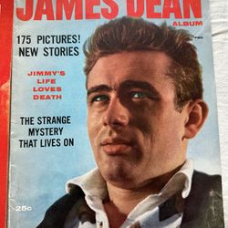 Vintage James Dean Collectible Magazine From 1956