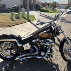 1997 California Custom Motorcycle Softail