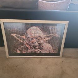 Jedi Master Yoda Poster/Picture Frame 