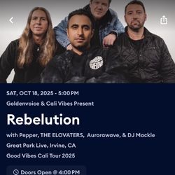 Rebelution Tickets