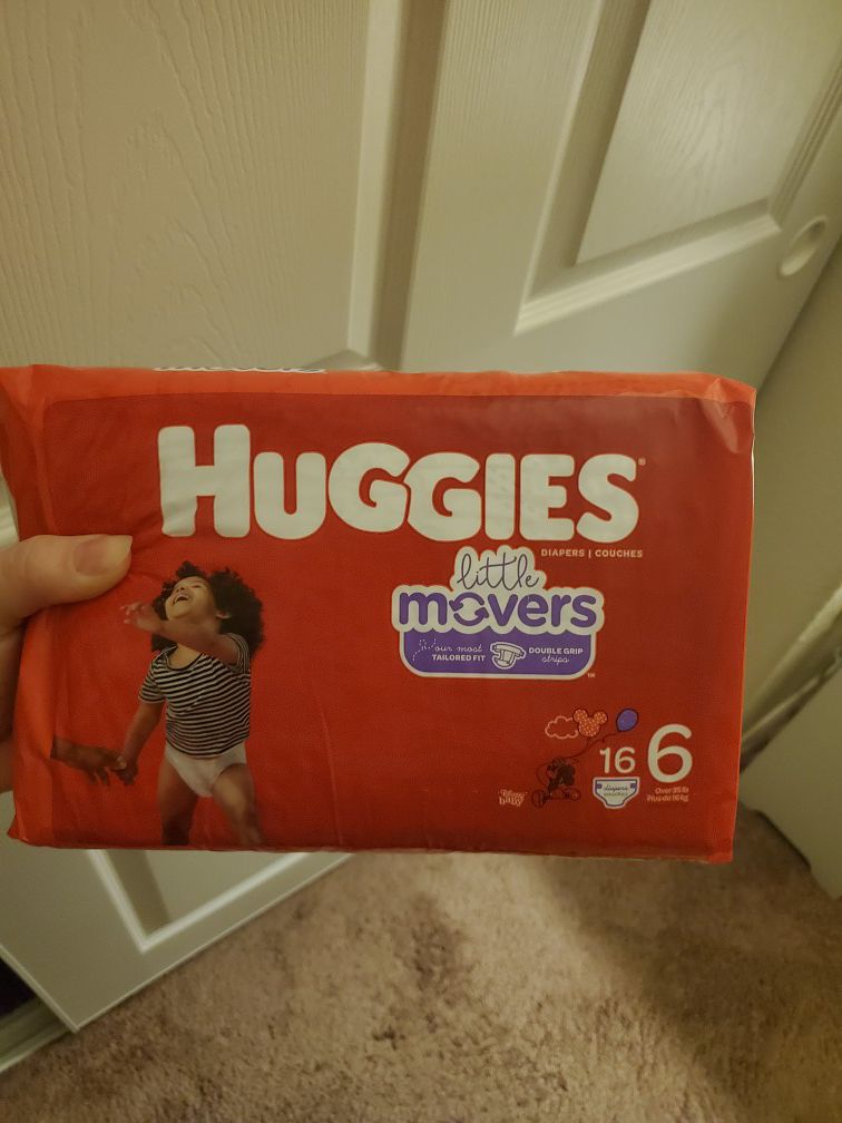 12 packs of diapers