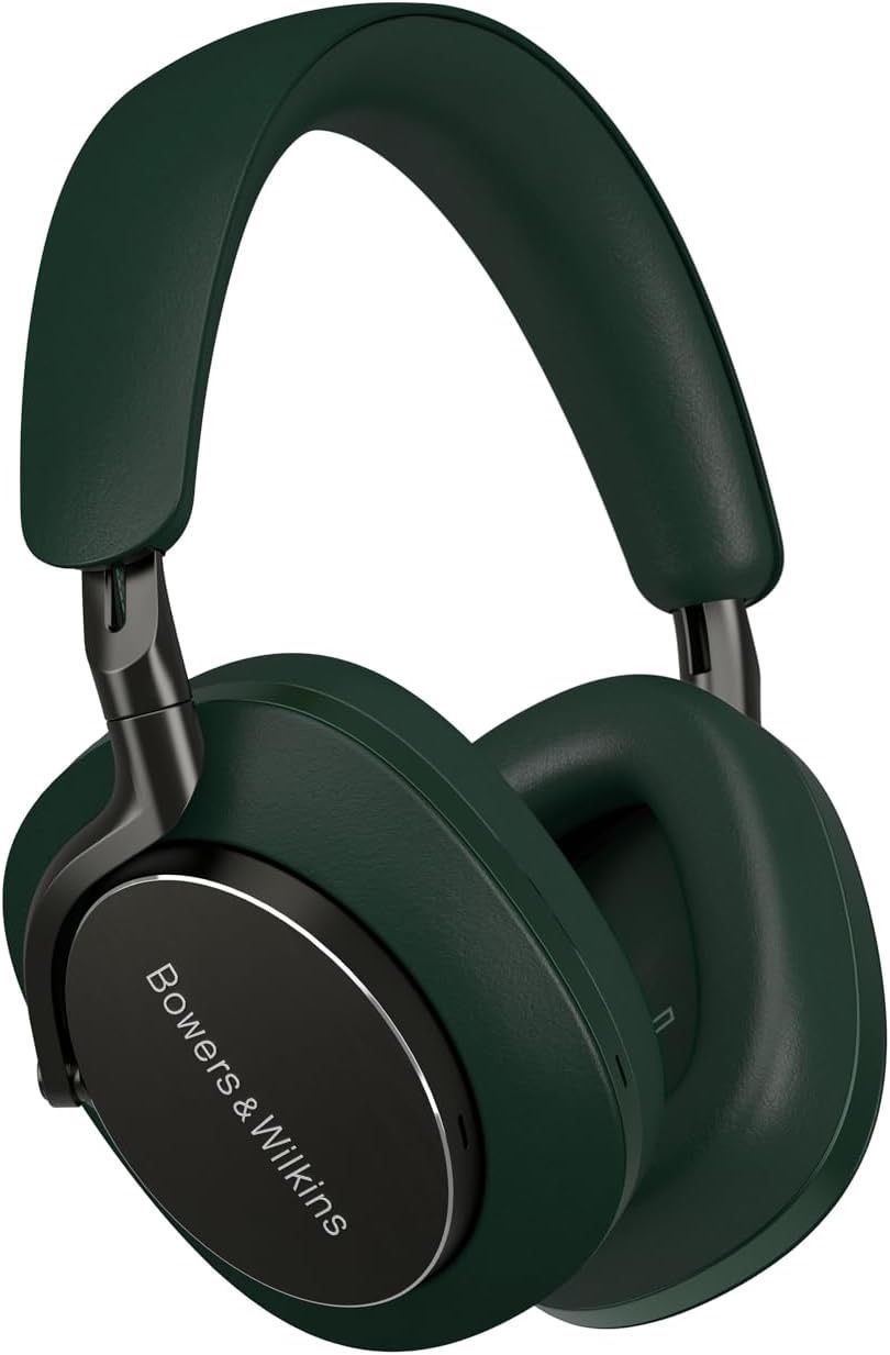 Bowers & Wilkins Px8 Over-Ear Wireless Headphones, Advanced Active Noise Cancellation, Luxurious Materials, 30-Hour Battery Life, 15-Min Quick Chargin