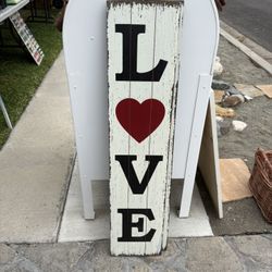 New LOVE Wood Sign…..Please Read Descriptions!