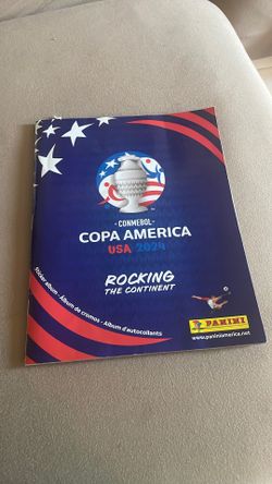 Copa América 2024 panini album almost finished