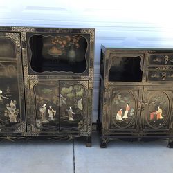 Antique cabinets
