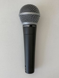 Genuine Shure SM58 Mic + Pouch MINT Cond $75 OBO