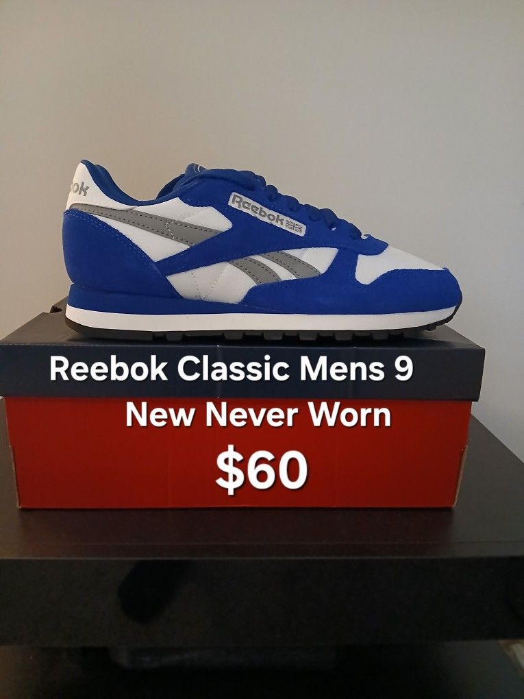 Reebok Classic Mens 9 (New) $60