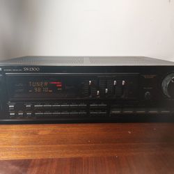 Vintage Pioneer Japan SX-2300 Stereo Receiver With Graphic Equalizer Turns On But Untested 